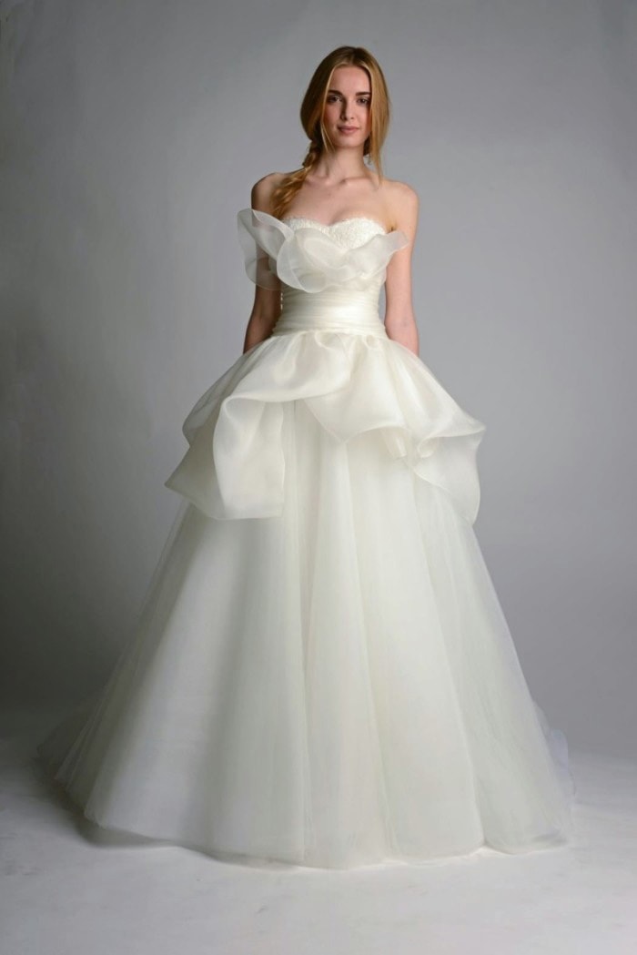Выбор свадебного платья для фигуры типа Прямоугольник